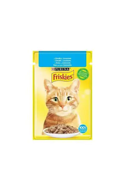 Friskies Kedi Somonlu Pouch 85 G