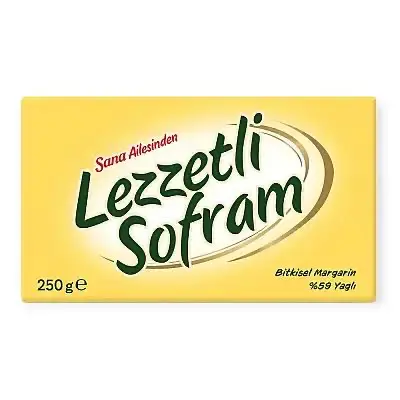 Sana Lezzetli Sofram Margarin Paket 250 G