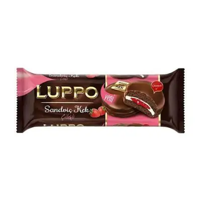 Luppo Sandviç Kek Çilekli 182 G