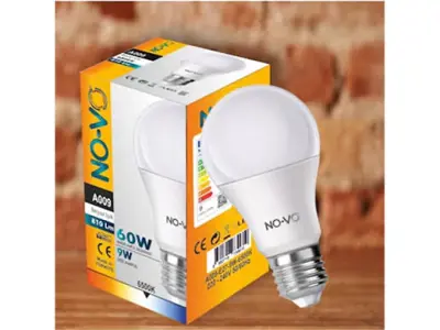 No-Vo 9W Led Ampul Beyaz Işık