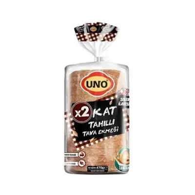 Uno 2Kat Tahıllı Tava Ekmeği 470 G