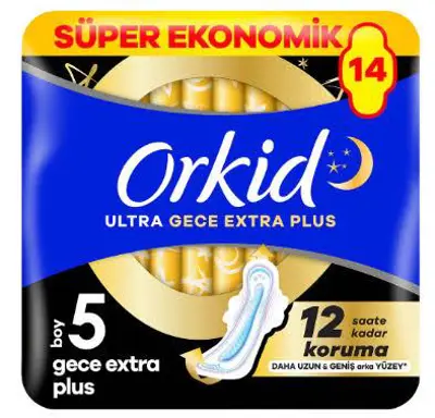 Orkid Ultra Extra Gece Plus 4Lü