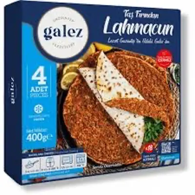 Galez Lahmacun 400 G 4 Lü Donuk