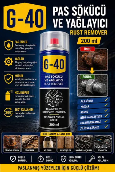 G-40 Pas Sökücü 200 ml